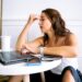 stressed woman